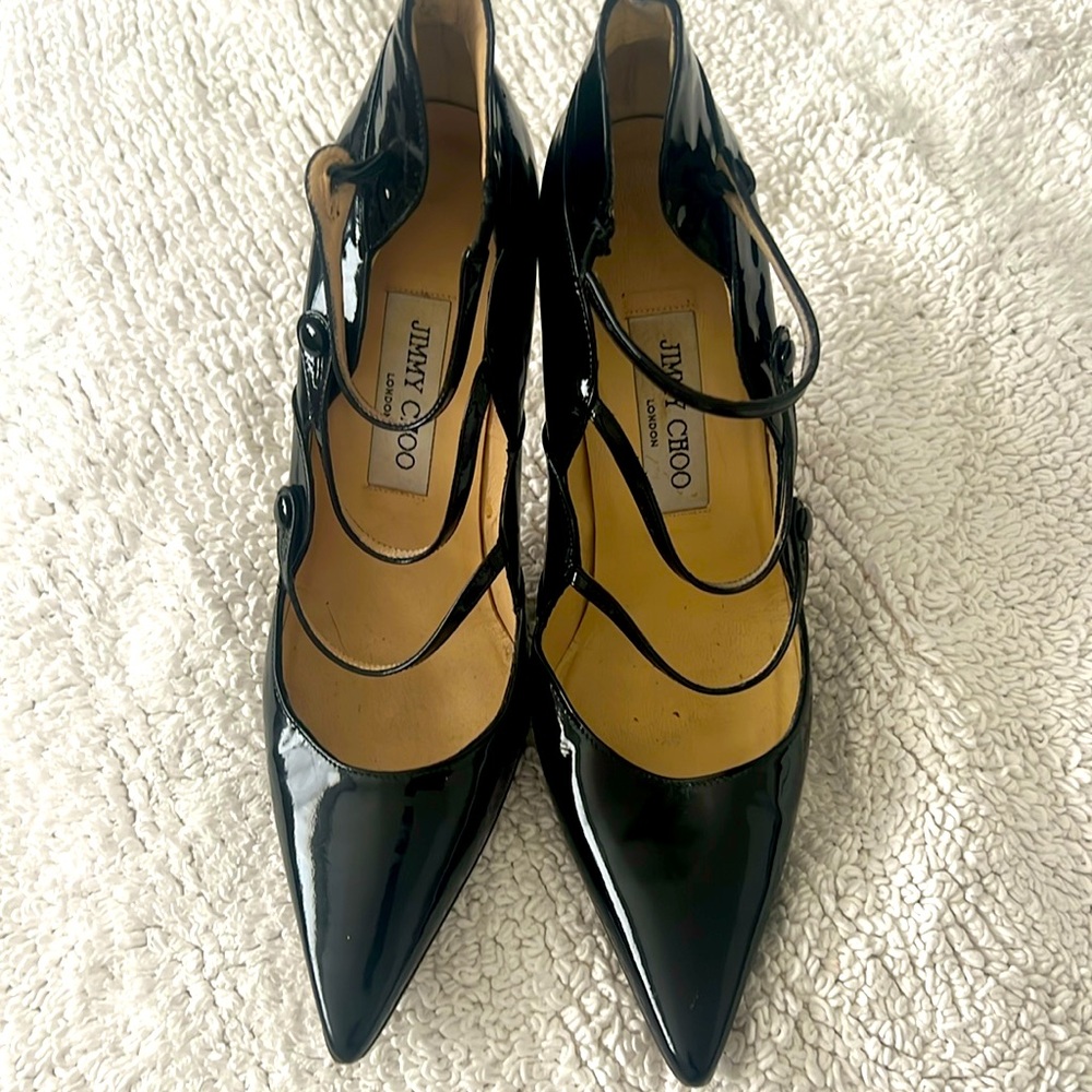 Black Jimmy Choo heels